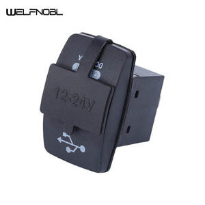 Chargeur de <span class=keywords><strong>voiture</strong></span> double USB haute fiabilité 12V 24V avec couvercle, <span class=keywords><strong>borne</strong></span> de charge <span class=keywords><strong>rapide</strong></span> 5V 3.1A pour véhicules tout-terrain, VTT, UTV, applications <span class=keywords><strong>électrique</strong></span>s - Product Image 2