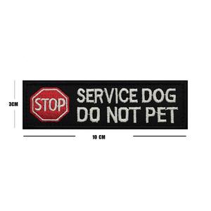 カスタム卸売犬用ハーネスパッチ刺繍ベルクロバッジ分離しないでください - Product Image 2