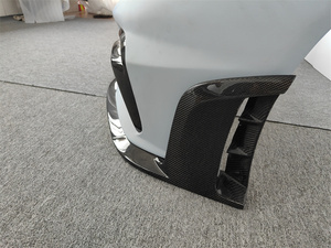 GT4RS Kit per il <span class=keywords><strong>718</strong></span> aggiornamento <span class=keywords><strong>Porsche</strong></span> più nuovo Kit corpo in fibra di carbonio mezzo paraurti anteriore labbro posteriore cofano parafango Spoiler - Product Image 6