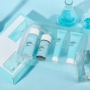 Korean Beauty Face Cream Set Organic Collagen Anti Acne Facial Repair Treatment Moisturizing Cream Tea Tree Skin Care Set
