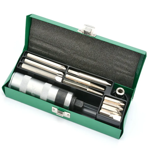 Set di Cacciaviti a Impatto, Kit Cacciavite a <span class=keywords><strong>Impulsi</strong></span>, Impugnatura per Trapano a Percussione, Manico Resistente - Product Image 1