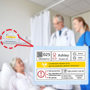 Pantalla de tinta electrónica para integración de llamadas e información de enfermería, etiqueta electrónica de bajo consumo para pasillos de hospitales, para placa de identificación de cama de hospital inteligente - Product Image 1