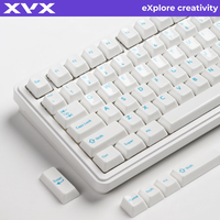 Capuchons de touches en céramique série XVX, profil Cherry, sublimation régulière, transmission de la lumière