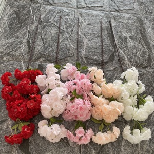 Vente chaude : Fleurs artificielles modernes de cerisier, décoration colorée <span class=keywords><strong>Sakura</strong></span> - Product Image 2