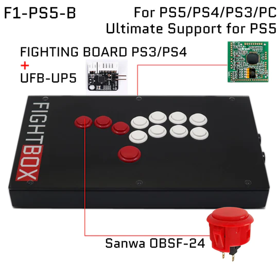 箱無しhitBOX アーケードコントローラー Amazon.co.jp: Hit Box PS4 / PC/Switch®対応 レバーレスゲーム