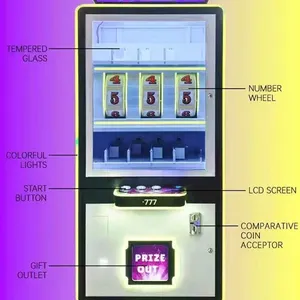 Máquina Expendedora de Premios Sorpresa Lucky Spin para Niños, Equipo de Entretenimiento de <span class=keywords><strong>Alquiler</strong></span>, Metal y Plástico, 110/220V - Product Image 4