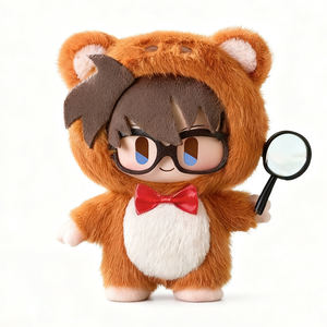 Muñecos de Peluche de la <span class=keywords><strong>Serie</strong></span> <span class=keywords><strong>Detective</strong></span> Conan con Rostros de Vinilo, Figuras y Llaveros - Unisex - Product Image 4