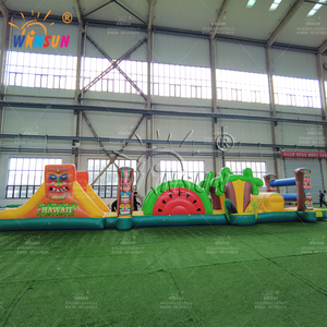 WINSUN Parc aquatique gonflable sur le thème du sport, écoresponsable, couleur personnalisable, parcours d'obstacles flottant pour enfants et adultes, vente chaude - Product Image 4