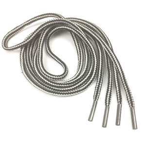 Nouvel arrivage de lacets ronds en métal à la mode lacets de chaussures de couleur forte pour les baskets de randonnée en plein air <span class=keywords><strong>basket</strong></span>-ball course à pied équipement de sport - Product Image 6