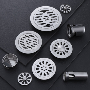 OEM Manufacturer Wholesale Stainless Steel Square Floor Drain for Bathroom Toilet Dual-use Anti-odor American Style - Product Image 2