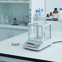 Balance analytique de la série TCC, haute précision, 0,001 g, balance de laboratoire, affichage numérique LED, pare-vent en verre, 100 g à 300 g