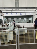 Transformateur de puissance immergé dans l'huile 100 kVA, triphasé, entrée 35 kV, sortie 415 V, bobinage en cuivre pour la distribution d'énergie