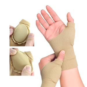 Penahan rasa sakit Tendonitis yang dapat disesuaikan melindungi pergelangan tangan pereda nyeri penjepit jempol tangan bantalan Gel lengan pergelangan tangan - Product Image 1