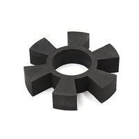Bouchon en caoutchouc nitrile NBR FKM personnalisé roue hexagonale coussinet en fleur de prunier accouplement bloc élastique coussin service de traitement de coupe
