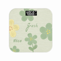 Balance numérique de précision en verre trempé pour usage domestique, certifiée CE RoHS, avec logo et motif de plateforme personnalisables, directement de l'usine