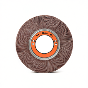 Ttake Abrasive Cloth Flap <b>Wheel</b> 200x50x54 Mm With Hole For <b>Grinding</b> And Polishing - Product Image 2