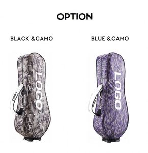 Funda para Bolsa de Golf de Viaje Ligera con Diseño de Camuflaje, Color Azul, para Transporte en Avión, Venta Caliente 2023, Fábrica con Certificación BSCI - Product Image 2