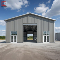 Atelier préfabriqué en structure acier légère de conception moderne ZTSS pour usage en usine et entrepôt