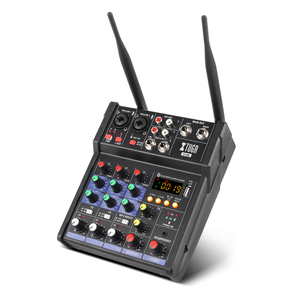 4-בקר אודיו <span class=keywords><strong>dj</strong></span> מיני usb עם ממשק חכם Bluetooth להקלטת אולפן ערבוב חי - Product Image 2