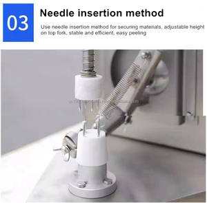 Stainless Steel Pear Kiwi Mango Lemon <b>Apple</b> <b>Peeler</b> Orange Citrus Mango Fruit Peeling Machine - Product Image 3