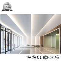 Diffuseur opale alu 50x50 alliage d'aluminium led profil d'extrusion de canal de lumière linéaire pour bande de lampe à led 5050