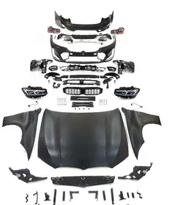 Pièces de Kit de carrosserie de voiture pour 3 séries F30 F35 mise à niveau 2013 G20 Lci pièces de Kit de carrosserie pare-chocs ailes Grille 2019-2023