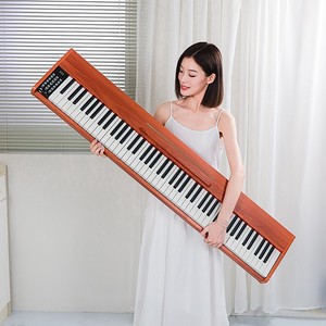 Piano digital de 88 teclas con teclas contrapesadas y teclado de madera maciza para práctica en casa y exámenes - Product Image 2
