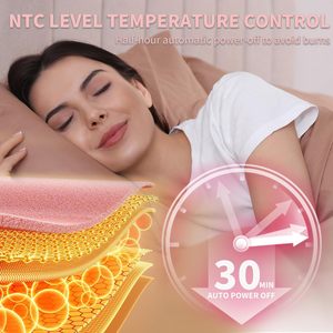 Cinturón Masajeador Abdominal y Lumbar Recargable con Compresa Caliente y Vibración para Alivio del Dolor Menstrual y Cólicos - Product Image 5