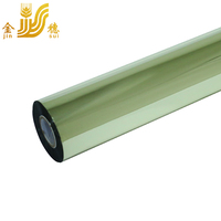 Rouleau de marquage à chaud métallique rouge JINSUI, 640 mm de largeur, excellent rapport qualité-prix, pour plastique, papier et textile