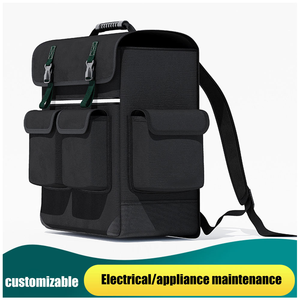 Multifunctional Hardware Oxford Cloth Tool Backpack Electrician <b>Bag</b> with Zipper Closure for Repair Tools - Product Image 3