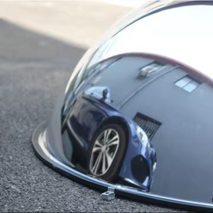 Miroir sphérique de sécurité à 360 degrés, miroir convexe en PMMA acrylique, miroir dôme complet - Product Image 5