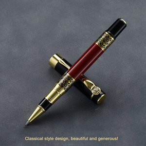 Stylo publicitaire de luxe en métal haut de gamme de style classique chinois, stylo à bille personnalisé avec logo, stylo gel - Product Image 2