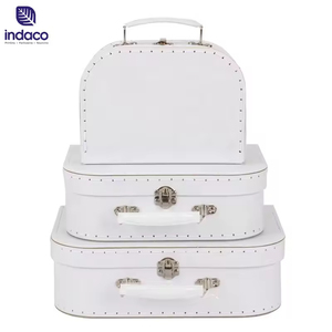Cardboard Suitcase Stitching Craft Children's Toy Dolls Toy <b>Storage</b> <b>Box</b> Baby Toy Suitcase Gift <b>Box</b> - Product Image 6