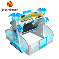 Entretenimiento interior Swing Juego virtual Videojuego 9D Simulador Juego de vuelo Equipo de arcade Cine VR a la venta con gafas Vr
