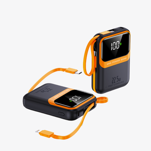 Estación de Energía Portátil 2026, <span class=keywords><strong>Mini</strong></span> 10000mAh, Tipo-C, <span class=keywords><strong>Micro</strong></span> USB, Soporte, Carga Inalámbrica, Carga Solar, Tecnología GaN 22.5W - Product Image 4
