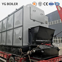 Caldera de Vapor de Tubos de Fuego de la Serie DZL de YG Boiler, Directo de Fábrica, al Mejor Precio, para Biomasa, Pellets, Leña y Carbón, para Máquina de Pellets