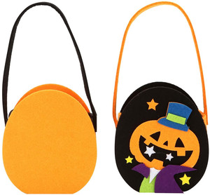 Bolsas de Dulces de Halloween, Lindas Bolsas de Fieltro para Truco o Trato, Bolsas de Regalo para Niños, Recuerdos de Fiesta de Disfraces - Product Image 5