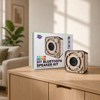 Kit d'apprentissage ODM/OEM BIG BANG SCIENCE : Fabricant de kits en bois pour construire votre propre enceinte Bluetooth – Cadeau créatif pour le bureau