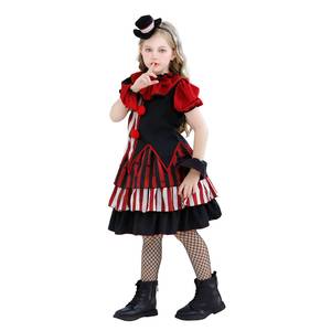 Disfraz de Payaso de Circo para Niñas, Disfraz de Halloween, Carnaval, Fiesta, Actuación, Cosplay, Vestido de Princesa, Juego de Roles - Product Image 4