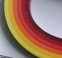 Fabricant vente directe travail manuel couleurs faites à la main papier quilling set irisation papier quilling