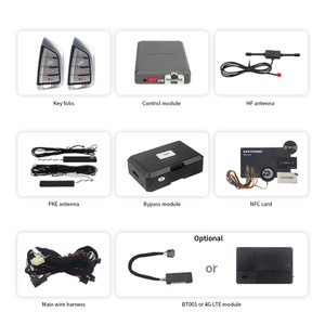 Système d'entrée sans clé ESAYGUARD CAN BUS pour BMW E71, E72 Série X6 2008 à 2015, kit de démarrage à distance Plug and Play, alarme - Product Image 3