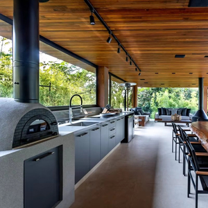 <span class=keywords><strong>ตู้</strong></span>เก็บของกลางแจ้งแบบโมเดิร์น VERMONHOUZZ เทคโนโลยีทนทานต่อสภาพอากาศ สำหรับสวนธรรมชาติ พร้อมอ่างล้างจานในตั<span class=keywords><strong>ว</strong></span> - Product Image 1