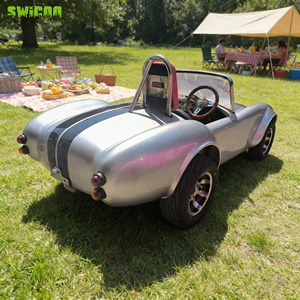 SWICOO Argent 1500w <span class=keywords><strong>Mini</strong></span> Voitures Vente à Chaud Électrique <span class=keywords><strong>Mini</strong></span> Cobra Classique Voiture de Course <span class=keywords><strong>Mini</strong></span> Hot Rod 2 Places Voiturette de <span class=keywords><strong>Golf</strong></span> à Vendre - Product Image 3