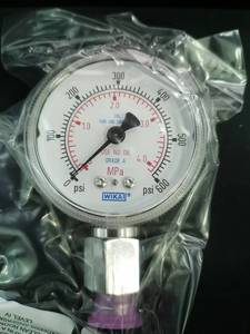 Wika Bourdon Tubo Manômetro Modelo 230.15 para todas as aplicações UHP (ultra alta pureza) - Product Image 6