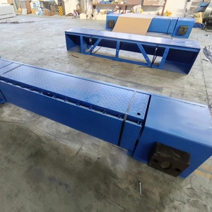 Nuova condizione fissa <span class=keywords><strong>Dock</strong></span> livellatore manuale carrello elevatore facile installazione nessuna fossa necessaria impianto di produzione di motori - Product Image 5