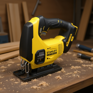 Sierra de calar inalámbrica Stanley Fatmax de 18 V, sin escobillas, de velocidad variable, herramienta para cortar madera - Product Image 3