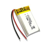Batería de polímero de litio pequeña personalizable de 500 mAh, 3.7 V, 802035battery, 1.85 Wh, 8x20x35 mm para reemplazo de reloj inteligente, compatible con ROHS UN38.3