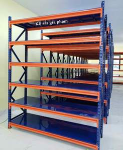 מוכן לספינה מדפי סופרמרקט באיכות הספינה עבור מחסן חנות תצוגה מדפי עבודה כבדה - Product Image 6