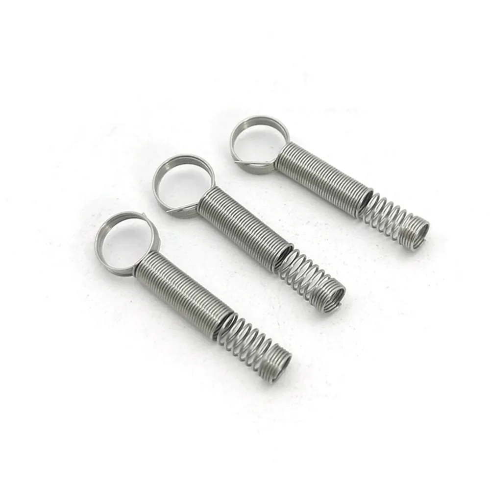 Excellent Quality Stainless Steel Spring shape screw carabiner steel spring for climbing spring clips for cars