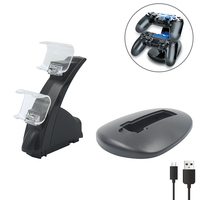 Accessoires de jeux Ps4 Station de charge à double contrôleur pour PS4/Pro/PS4 Slim Joystick Charger Station Stand